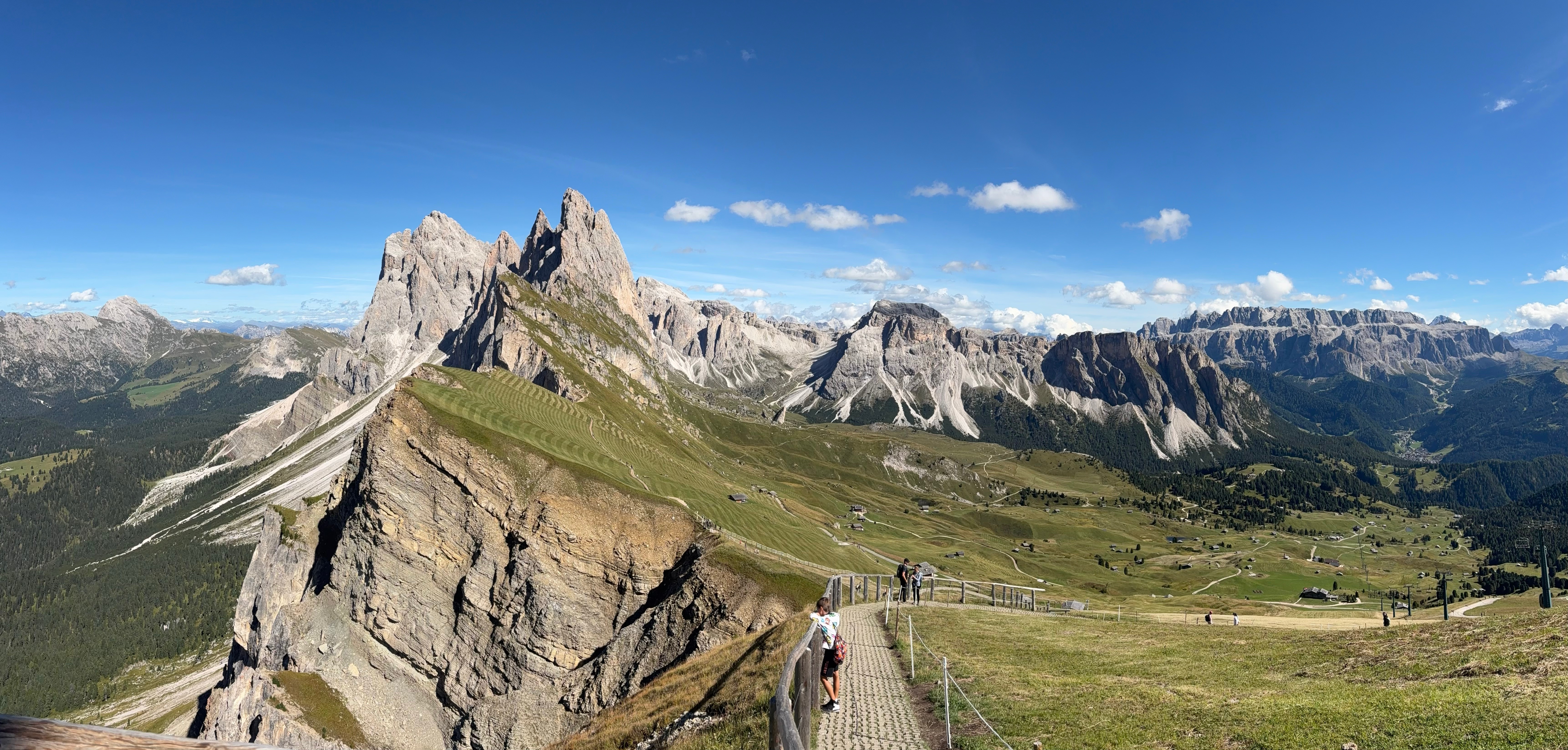 Seceda, Dolomites - One of my favorite places that I visited with my elder parents. It was magical!
